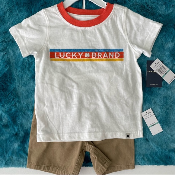 Lucky Brand Toddler Boy Outfit Size 18 Months - Picture 2 of 11
